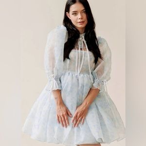 Selkie hydrangea shrug puff